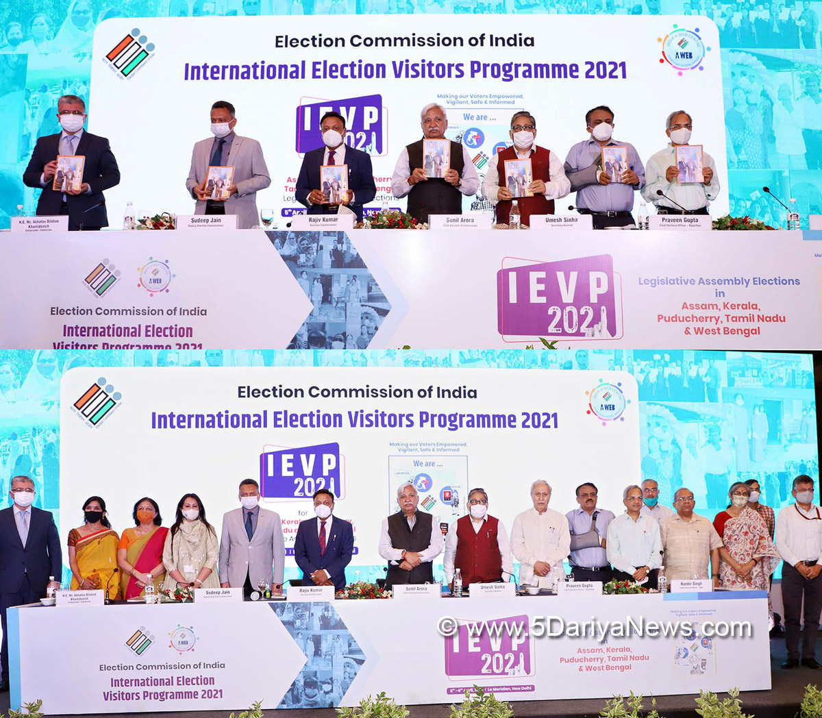   ECI, Election Commission of India, International Virtual Election Visitors Programme, IEVP, Election Management Bodies, Chief Election Commissioner, Sunil Arora