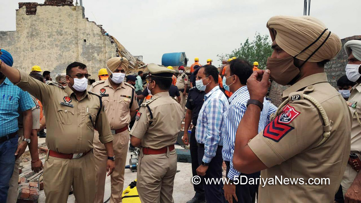 DC Ludhiana, Varinder Kumar Sharma, Rakesh Kumar Agrawal, Deputy Commissioner Ludhiana, Commissioner of Police Ludhiana, National Disaster Response Force, NDRF, State Disaster Response Fund, SDRF