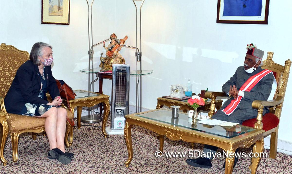  Bandaru Dattatreya, Himachal Pradesh, Himachal, Bharatiya Janata Party, BJP, BJP Himachal, Shimla, Raj Bhawan, Caroline Rowett, British Deputy High Commissioner