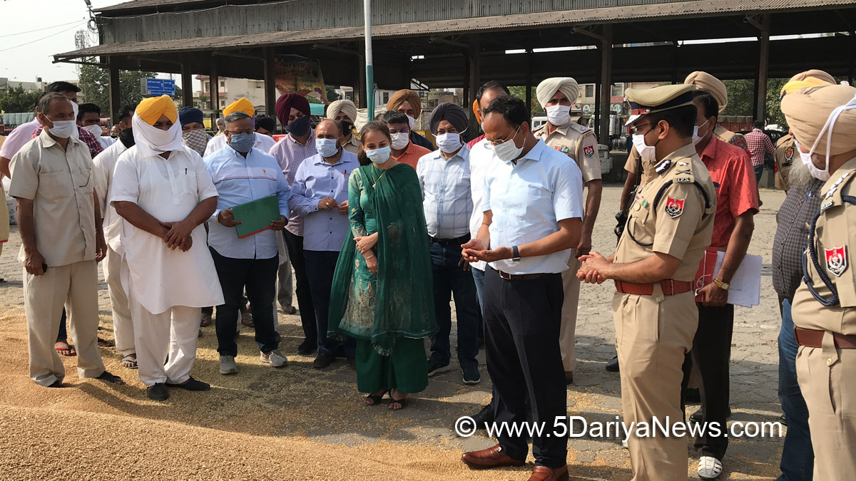 DC Ludhiana, Varinder Kumar Sharma, Rakesh Kumar Agrawal, Deputy Commissioner Ludhiana, Commissioner of Police Ludhiana