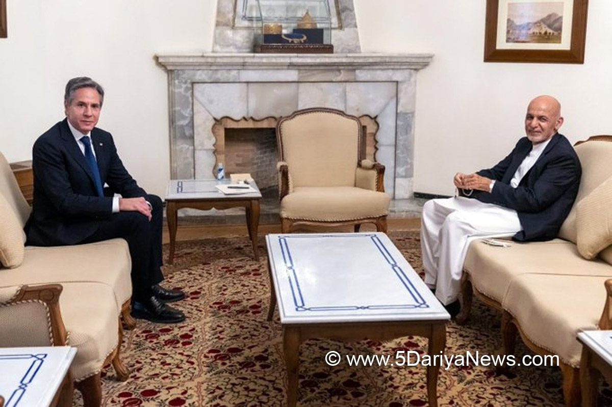 Ashraf Ghani, International Leader, Afghan National Defense and Security Forces, ANDSF, Mohammad Ashraf Ghani, American Secretary of State, Antony Blinken, Afghan Presidential Palace