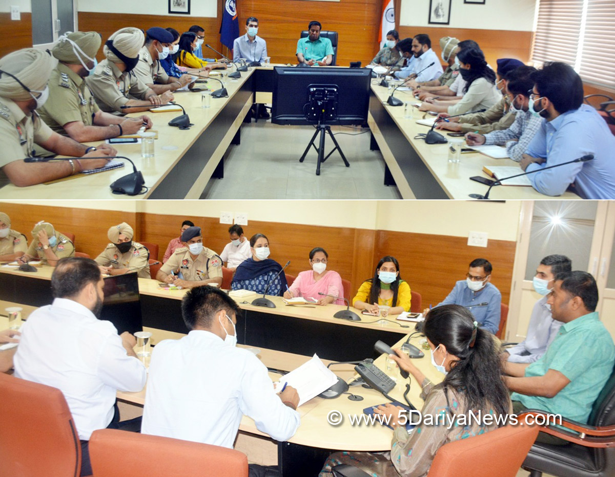 DC Mohali, Girish Dayalan, Deputy Commissioner Mohali, S.A.S. Nagar, S.A.S. Nagar Mohali, Mohali, Punjab Fights Corona, Coronavirus, COVID 19, Novel Coronavirus, India Fights Corona, Fight Against Corona, Sahibzada Ajit Singh Nagar, Rapid Response Teams