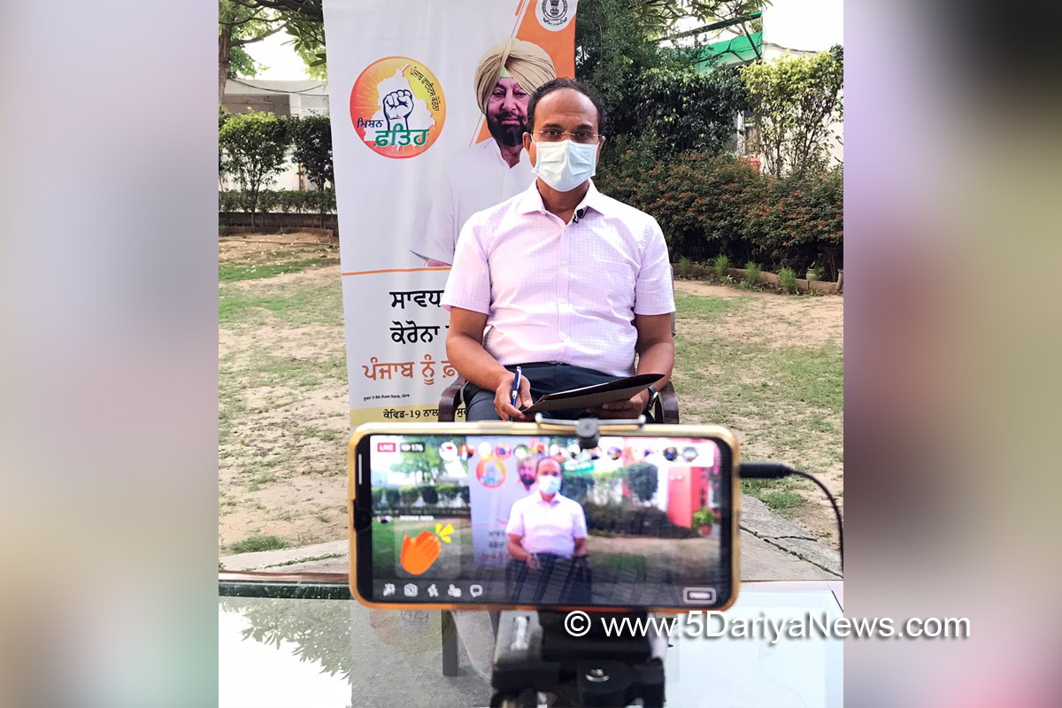  DC Ludhiana, Varinder Kumar Sharma, Punjab Fights Corona, Coronavirus, COVID 19, Novel Coronavirus, Fight Against Coroa, Covaxin, Covishield, Covid-19 Vaccine, Oxygen, #OxygenCylinders, #oxygen, Oxygen Cylinders, SARS-CoV-2, Sputnik V, Oxygen Plants, Pfizer, Astra Zeneca, Oxygen Concentrator, Remdesivir, Covifor