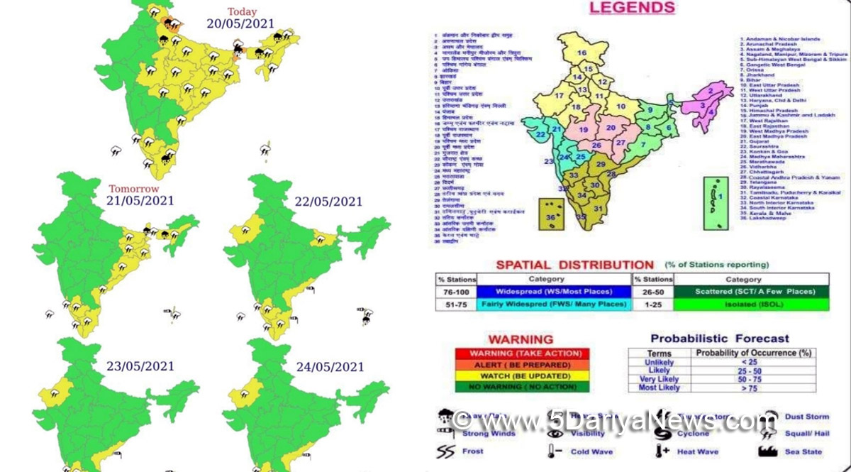  Weather, Tauktae Cyclone, West Uttar Pradesh, Uttarakhand, Meteorological Department, IMD, Tauktae effect Tauktae 