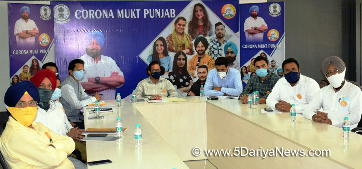 Harish Nair, Rural Corona Volunteers, Corona Mukt Pind, Corona Mukt Punjab, Mission Fateh 2.0, RCVs, Punjab Fights Corona, Coronavirus, COVID 19, Covaxin, Covishield, Covid-19 Vaccine, Oxygen, Oxygen Cylinders, SARS-CoV-2, Oxygen Plants,Oxygen Concentrator, Oxygen supply, Liquid Medical Oxygen