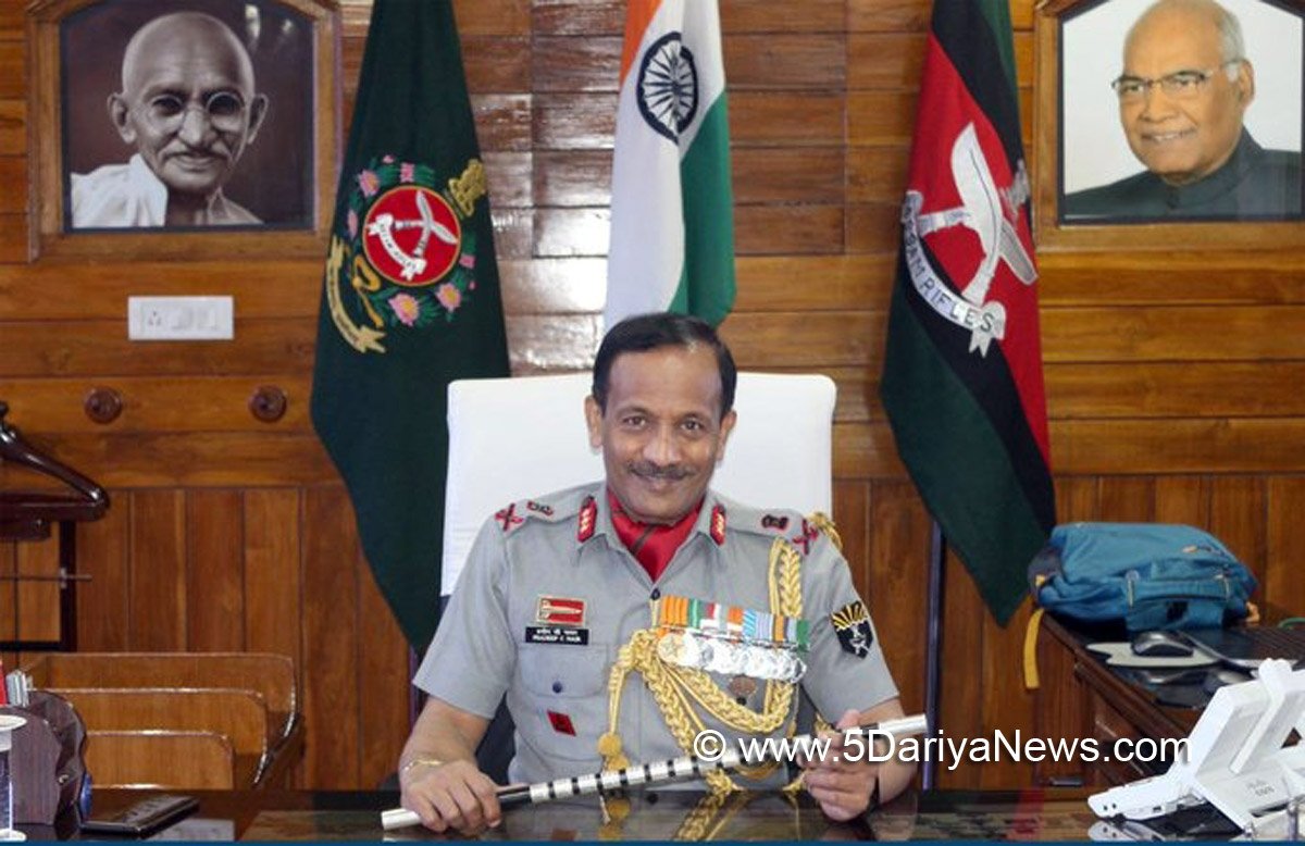  Military, Lt Gen Pradeep Chandran Nair, Shillong, Assam Rifles Chief, Assam Rifles
