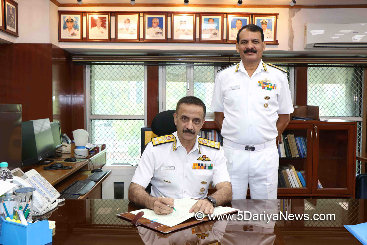  Military, Army, Indian Navy, Indian Army, Indian Military, Vice Admiral Dinesh K Tripathi, AVSM, National Defence Academy Khadakwasla, Chief of Personnel