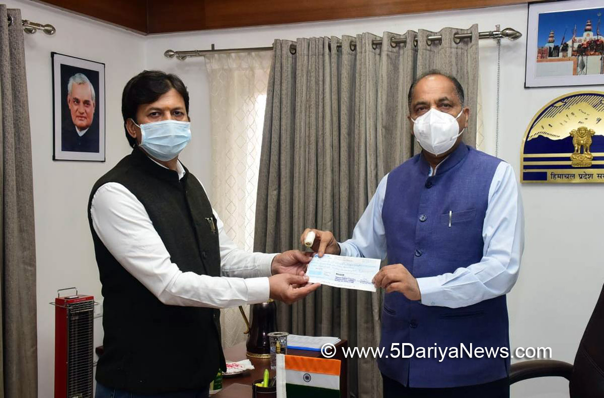 Jai Ram Thakur, Himachal Pradesh, Himachal, Bharatiya Janata Party, BJP, BJP Himachal, Shimla, Chief Minister of Himachal Pradesh, BJP Himachal Pradesh, Himachal Pradesh University, Prof. Sikander Kumar
