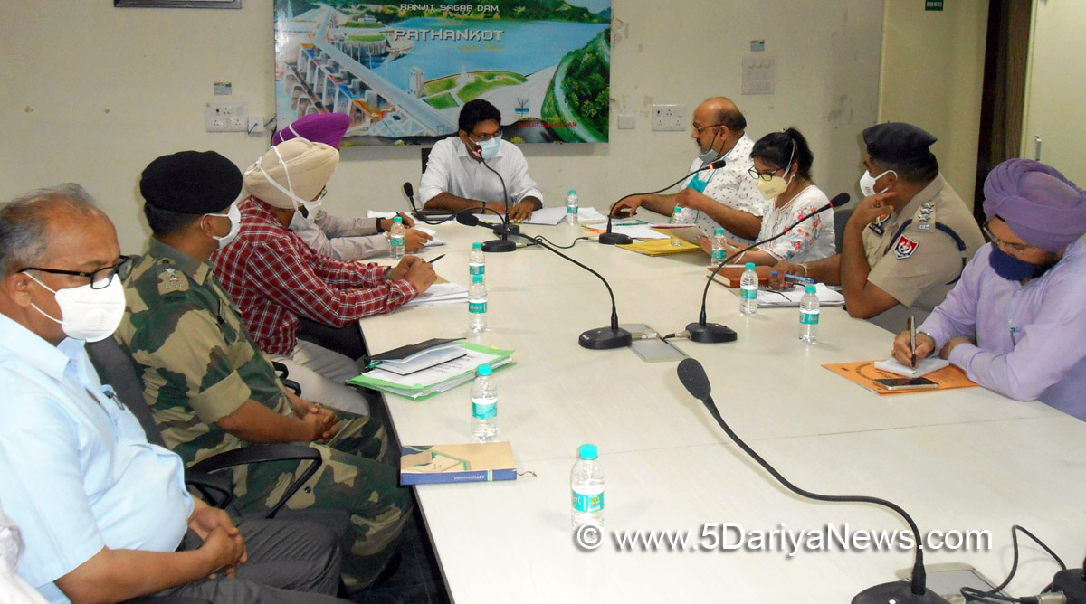  DC Pathankot, Deputy Commissioner Pathankot, Sanyam Aggarwal, Pathankot