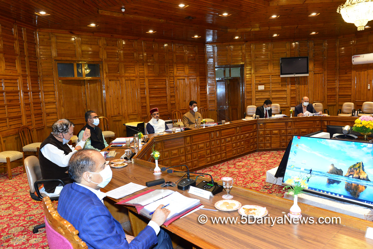 Jai Ram Thakur, Himachal Pradesh, Himachal, Bharatiya Janata Party, BJP, BJP Himachal, Shimla, Chief Minister of Himachal Pradesh, BJP Himachal Pradesh, Cabinet Decision Himachal