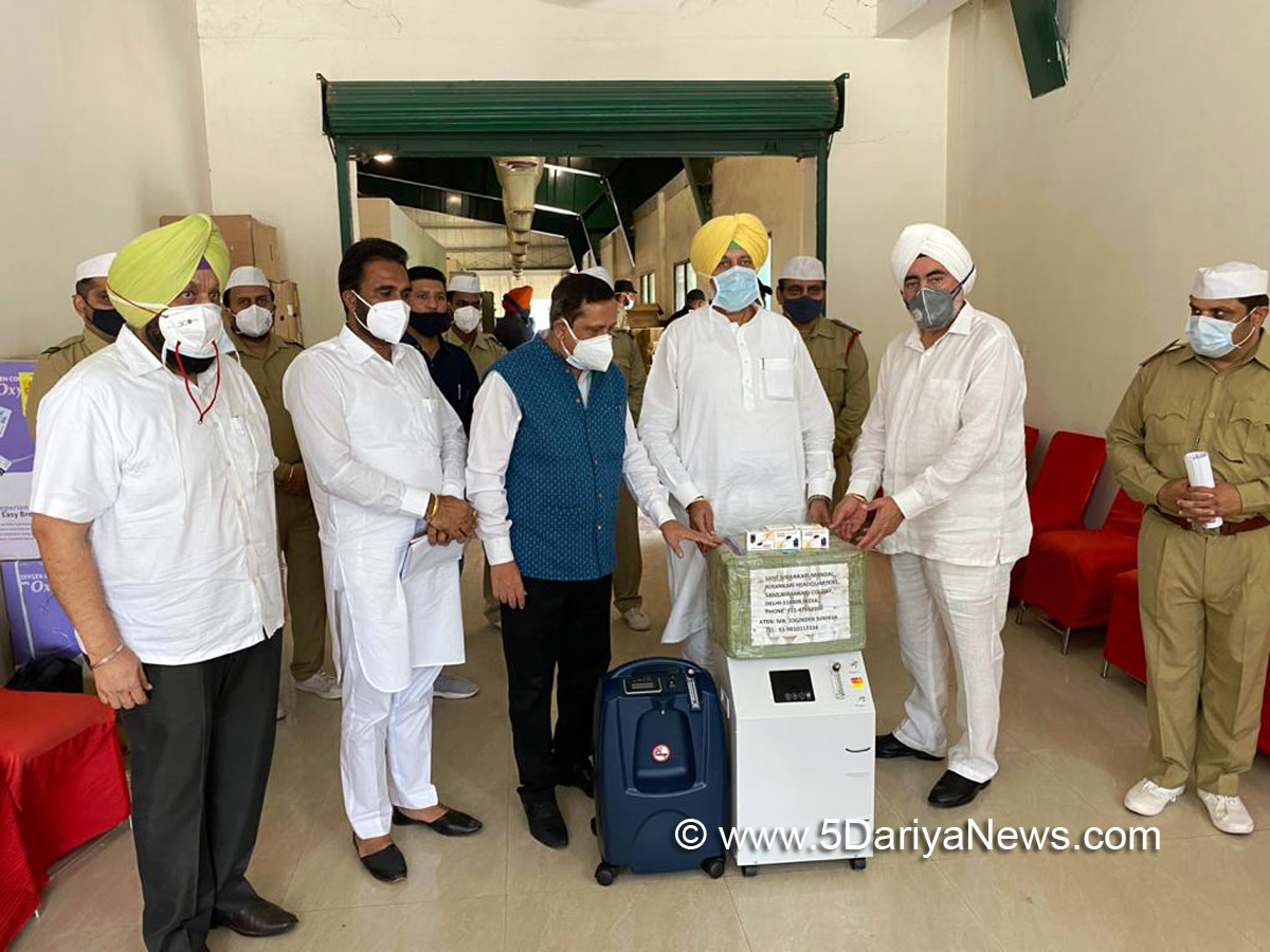 Balbir Singh Sidhu, Punjab Fights Corona, Coronavirus, COVID 19, Novel Coronavirus, Fight Against Corona, Oxygen, Oxygen Cylinders, SARS-CoV-2, Oxygen Plants,  Oxygen Concentrator, Oxygen supply, Liquid Medical Oxygen, Oximeter, Nirankari, Satguru Mata Sudiksha ji Maharaj, Sant Nirankari charitable Foundation, Sant Nirankari Mission 