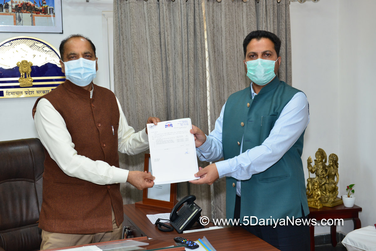  Jai Ram Thakur, Himachal Pradesh, Himachal, Bharatiya Janata Party, BJP, BJP Himachal, Shimla, Chief Minister of Himachal Pradesh, BJP Himachal Pradesh, Rakesh Jamwal, Sundernagar 
