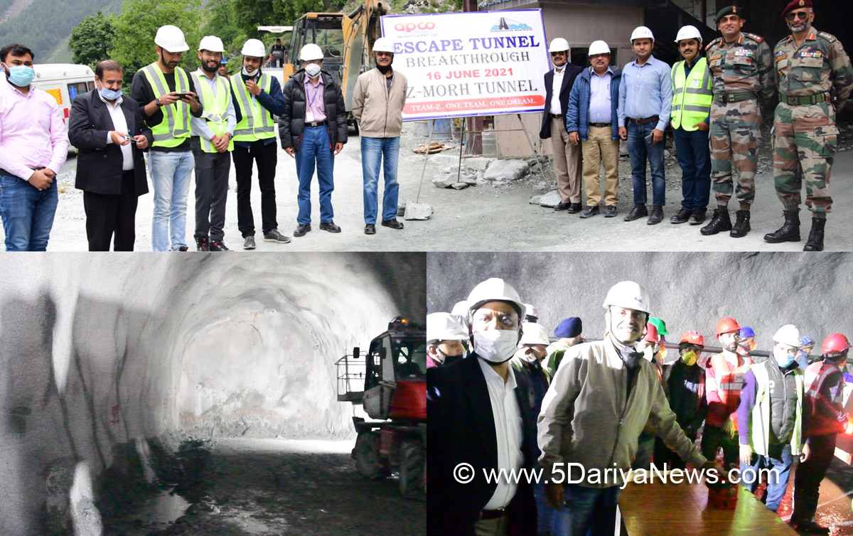  Ganderbal, Kashmir, Jammu And Kashmir, Jammu & Kashmir, Z-Morh Tunnel Project, Sonamarg, NHIDCL