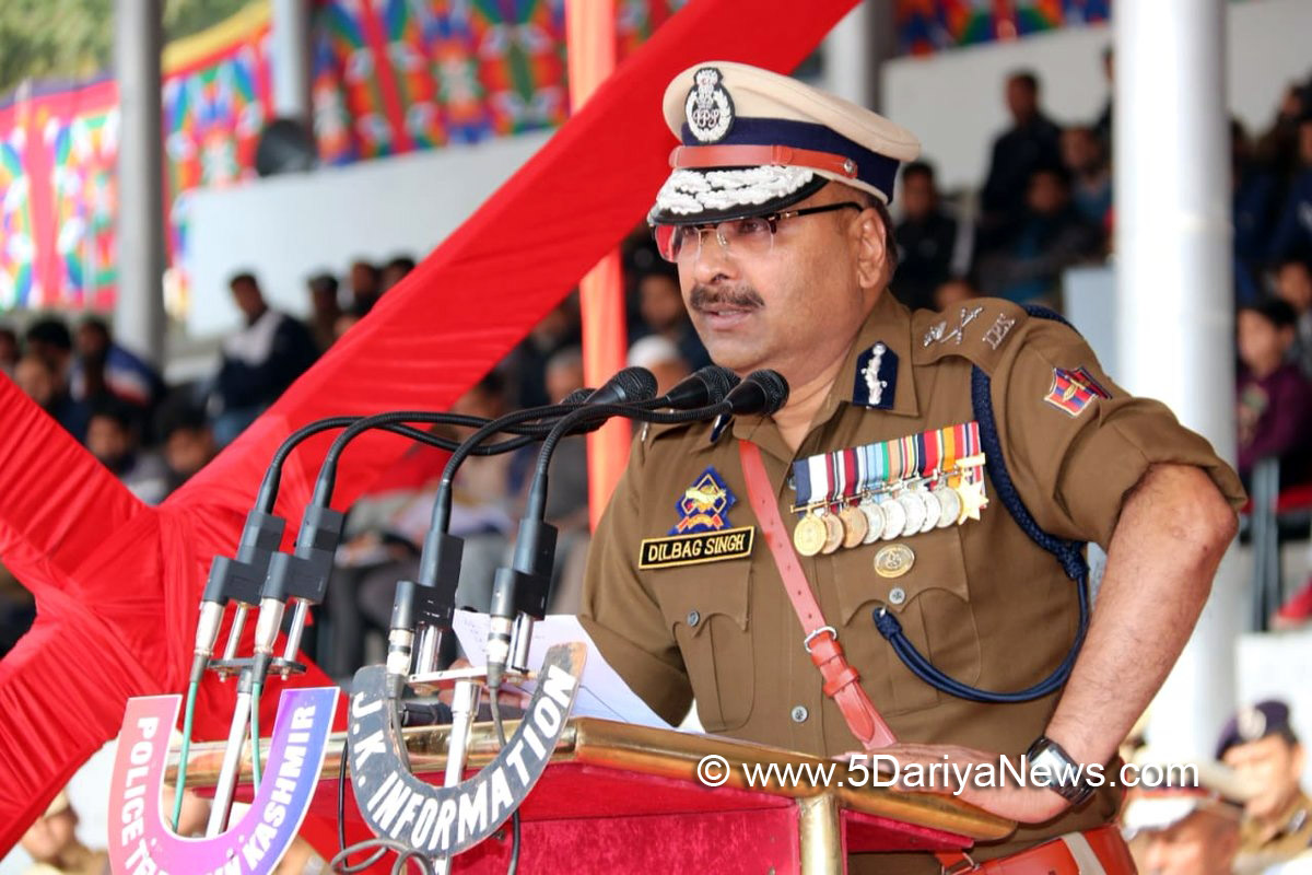  Dilbag Singh, J&K Director General of Police, Director General of Police J&K, Kashmir, Jammu And Kashmir, Jammu & Kashmir