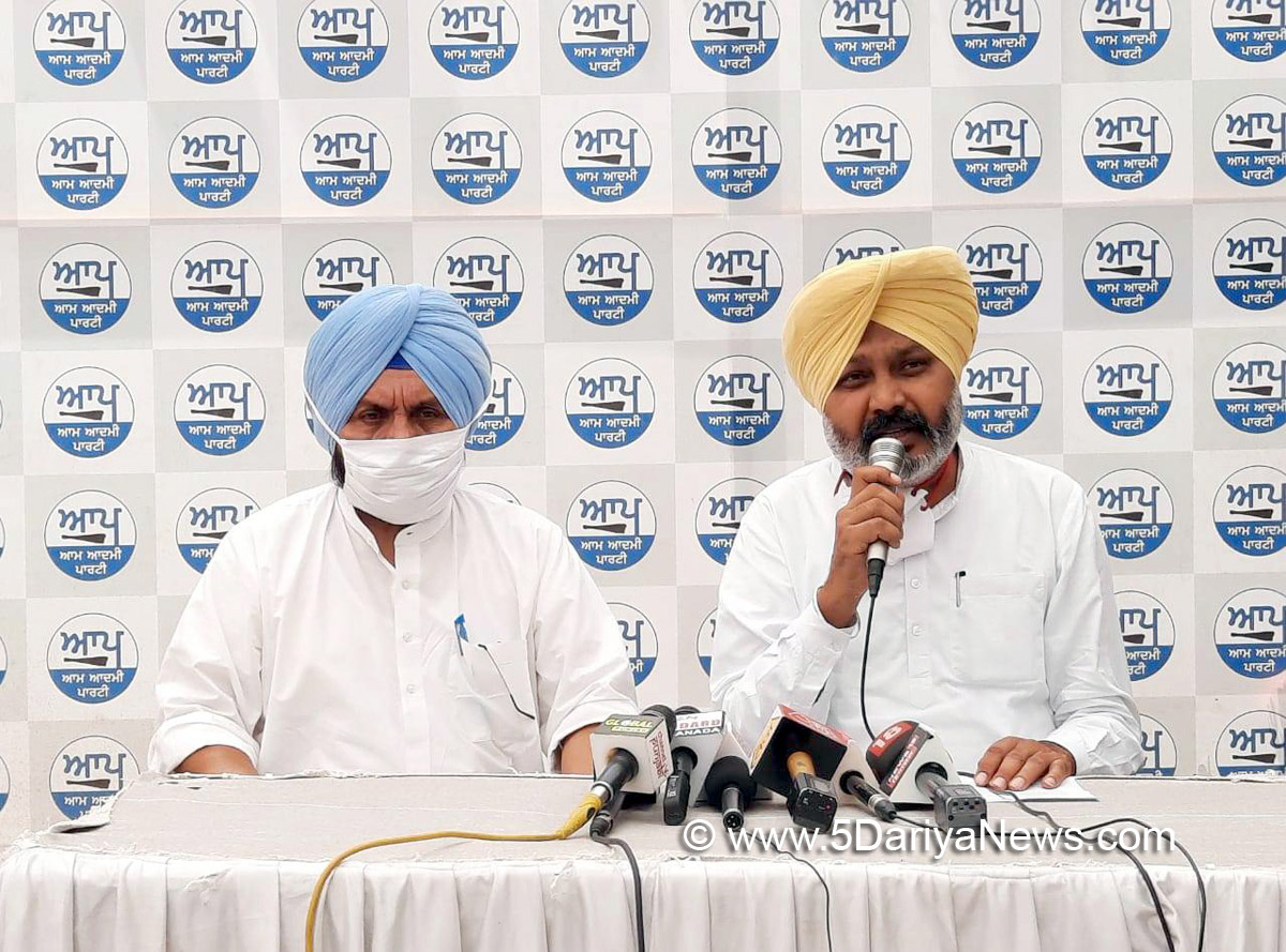  Harpal Singh Cheema, AAP, Aam Aadmi Party, Aam Aadmi Party Punjab, AAP Punjab, Harchand Singh Barsat
