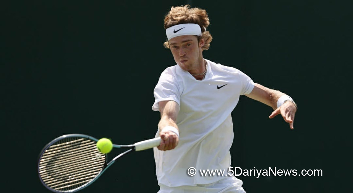 Sports News, Tennis Player, Tennis, Wimbledon Championships, London, Wimbledon, Andrey Rublev