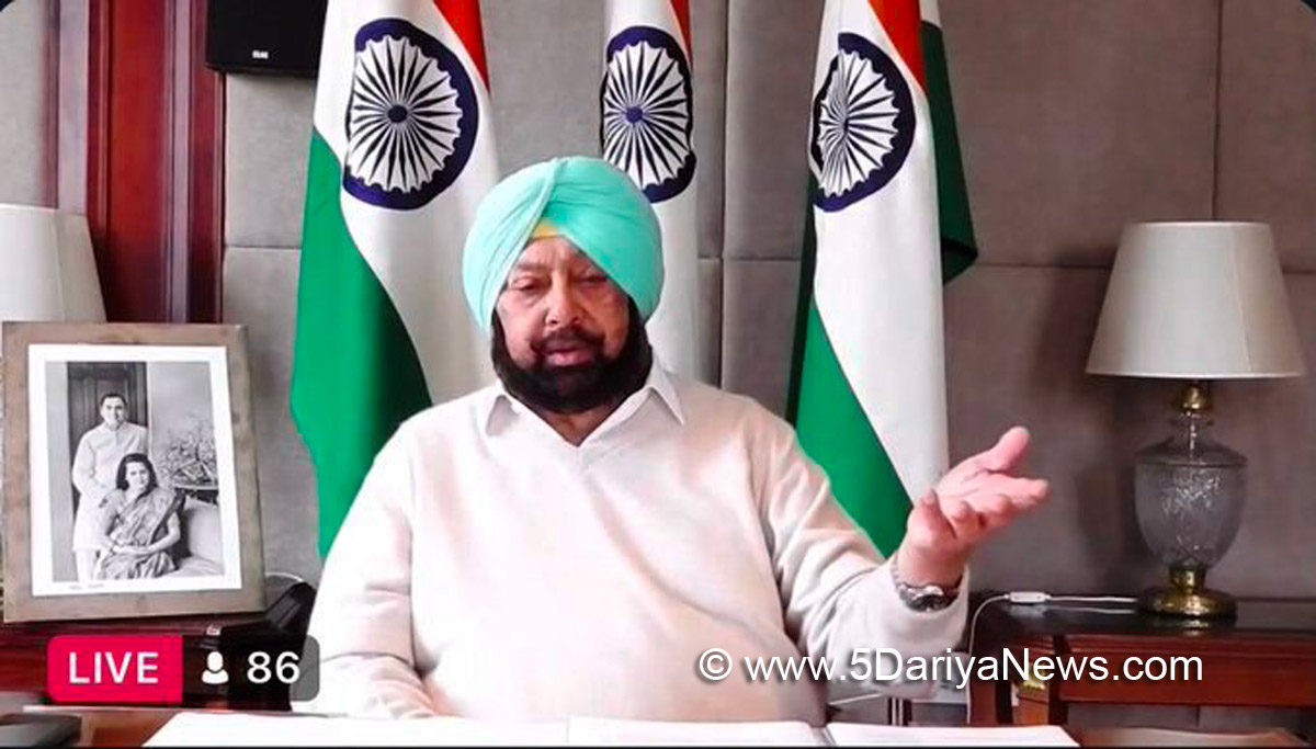 Captain Amarinder Singh, Amarinder Singh,Punjab Congress, Chief Minister of Punjab, Punjab Government, Government of Punjab, Coronavirus, COVID 19, Novel Coronavirus,  Covaxin, Covishield, Covid-19 Vaccine, Covid-19 Vaccine in India, COVID-19 Vaccination, COVID Vaccination, Coronavirus Vaccine, Punjab Fights Corona, SARS-CoV-2