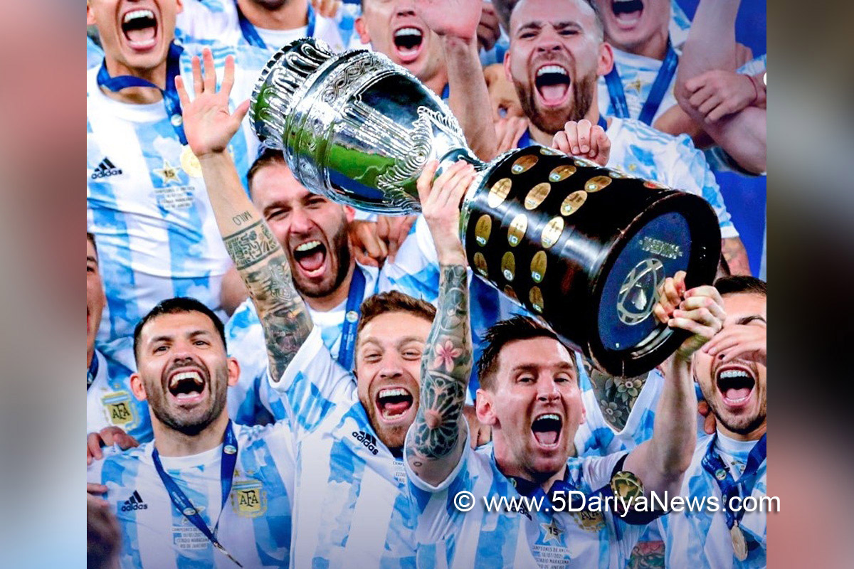 Sports News, Copa America,  Argentina, Lionel Messi, Brazil, Maracana Stadium, 15th Copa America title, Sundar Pichai, Football