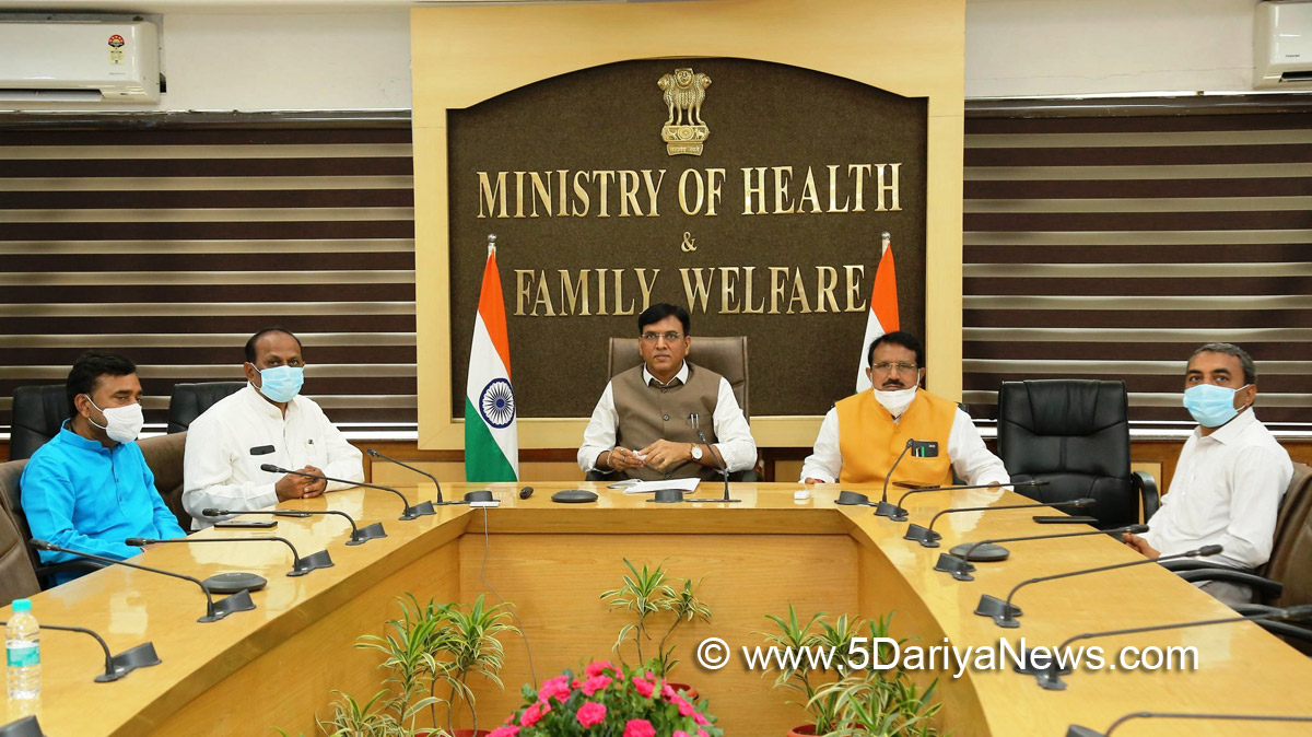 Mansukh Mandaviya, Union Minister of Health & Family Welfare, BJP, Bharatiya Janata Party, Sarbananda Sonowal