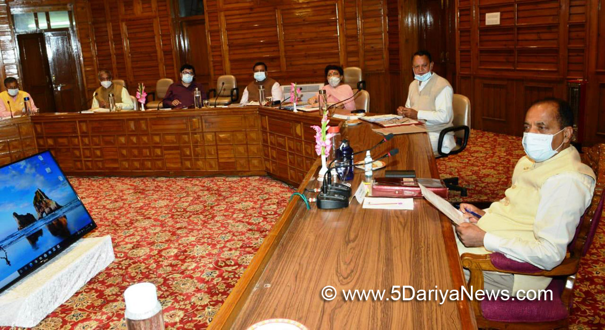 Jai Ram Thakur, Himachal Pradesh, Himachal, Bharatiya Janata Party, BJP, BJP Himachal, Shimla, Chief Minister of Himachal Pradesh, BJP Himachal Pradesh, Cabinet Decision Himachal