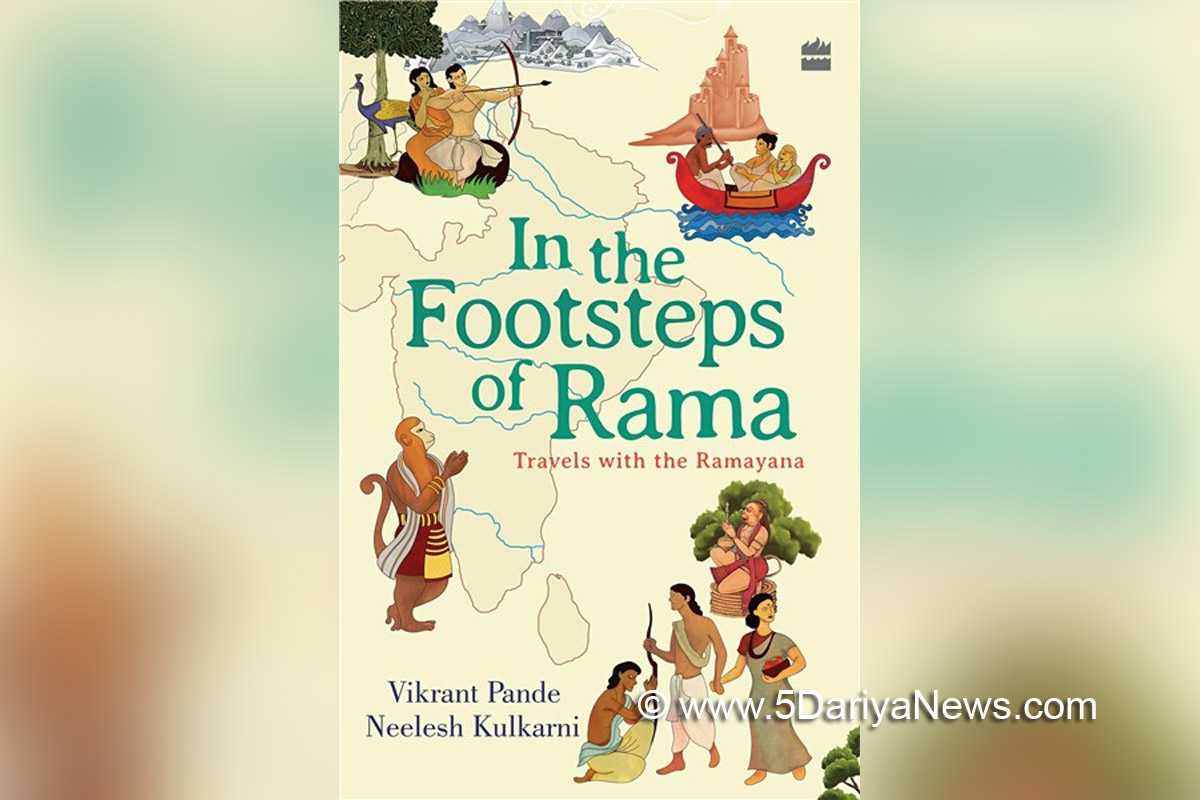 Book, Vikrant Pande and Neelesh Kulkarni, Harper Collins, In the footsteps of Rama