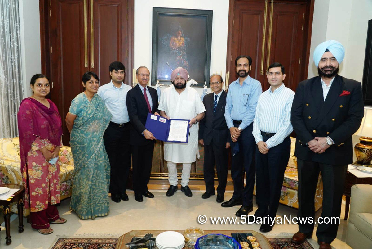  Captain Amarinder Singh Hands Over 17-Acre Land Allotment Letter To Jk Group To Set Up Unit In Ludhiana Cycle Valley   Chandigarh   Welcoming the JK Group on its maiden foray into the State with a planned investment of Rs.150 crore, Punjab Chief Minister Captain Amarinder Singh on Wednesday handed over a letter allotting 17 acres of land at a cost of around Rs. 40 crore in the Hi-Tech Valley at Ludhiana.The Group plans to set up a corrugated packaging paper manufacturing unit in the Cycle Valle