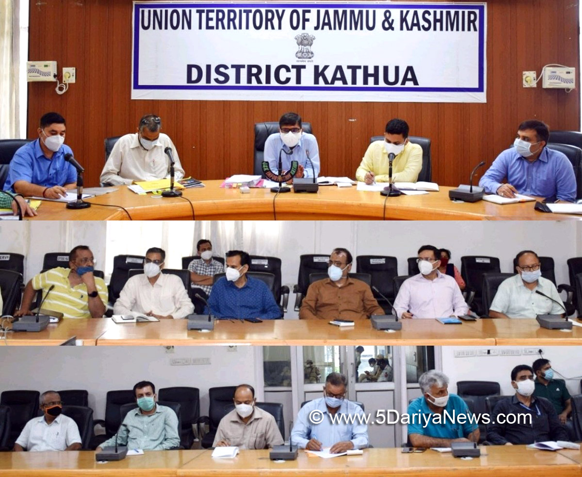 DDC Kathua, District Development Commissioner Kathua, Rahul Yadav, Kathua, Kashmir, Jammu And Kashmir, Jammu & Kashmir