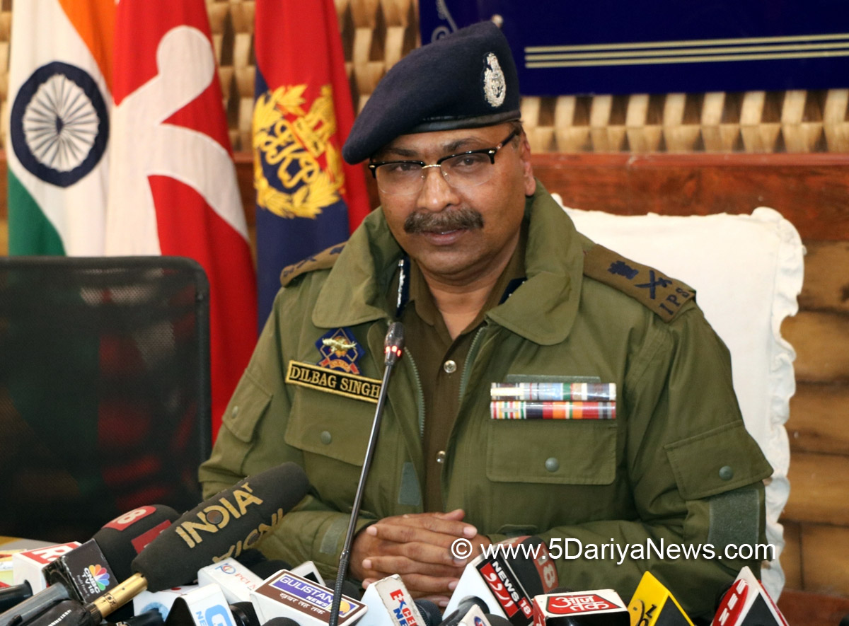 Dilbag Singh, J&K Director General of Police, Director General of Police J&K, Kashmir, Jammu And Kashmir, Jammu & Kashmir, Pakistan occupied Kashmir, PoK, Jammu and Kashmir Police, Rajouri, Pakistan