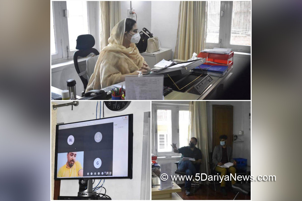 JK Admin, Dr. Syed Sehrish Asgar, Mission Director Jammu & Kashmir Rural Livelihoods Mission, JKRLM, Srinagar, Kashmir, Jammu And Kashmir, Jammu & Kashmir