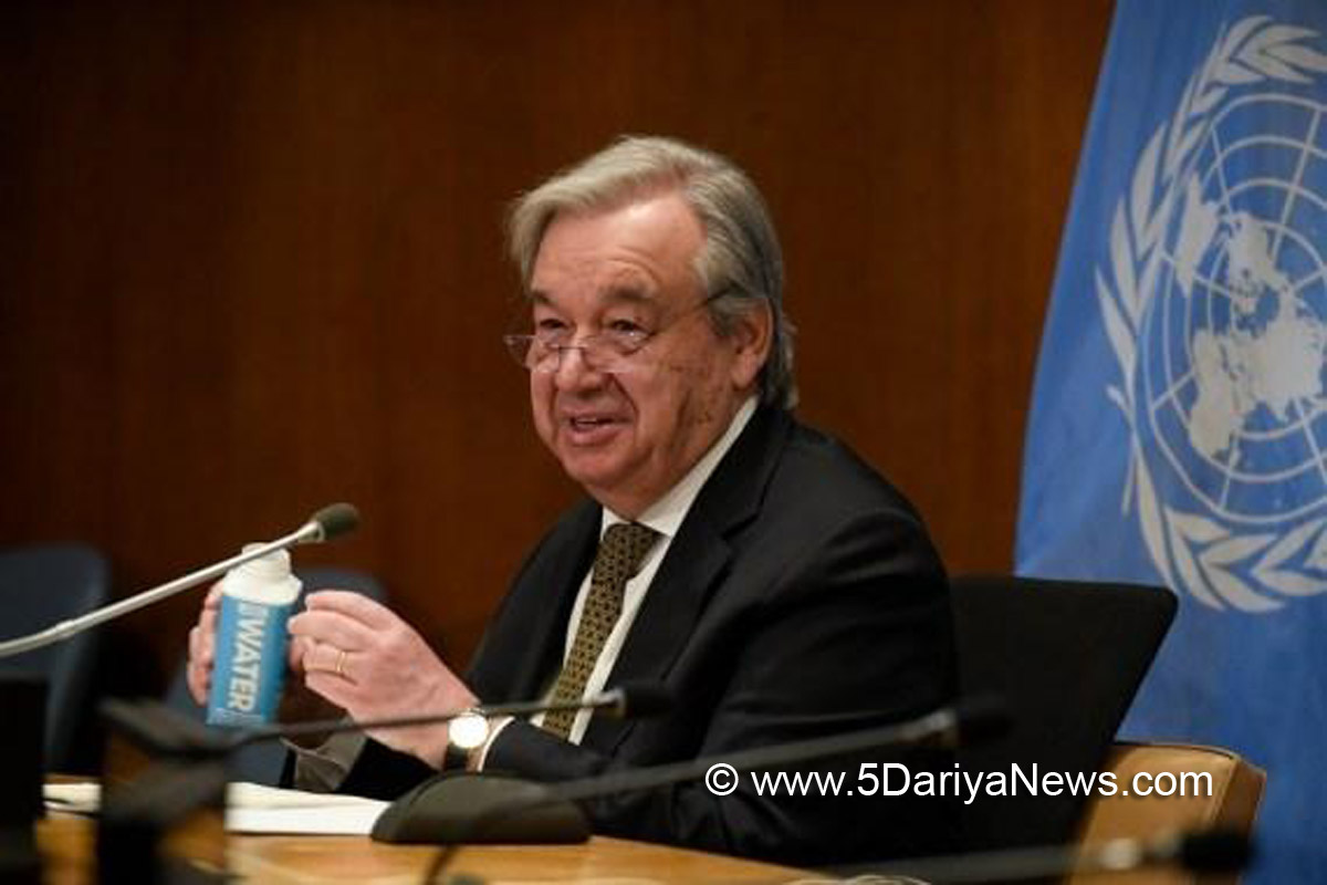 Antonio Guterres, United Nations