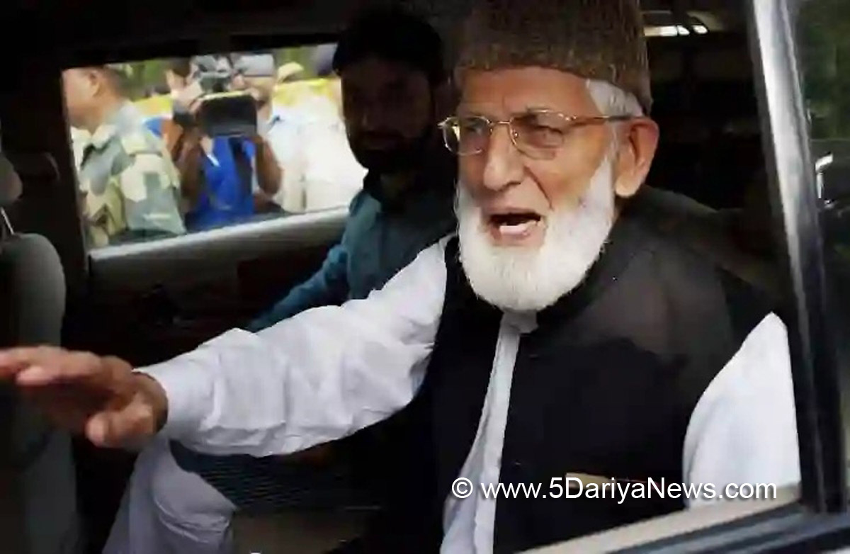 Syed Ali Shah Geelani, Srinagar, Kashmir, Jammu And Kashmir, Jammu & Kashmir