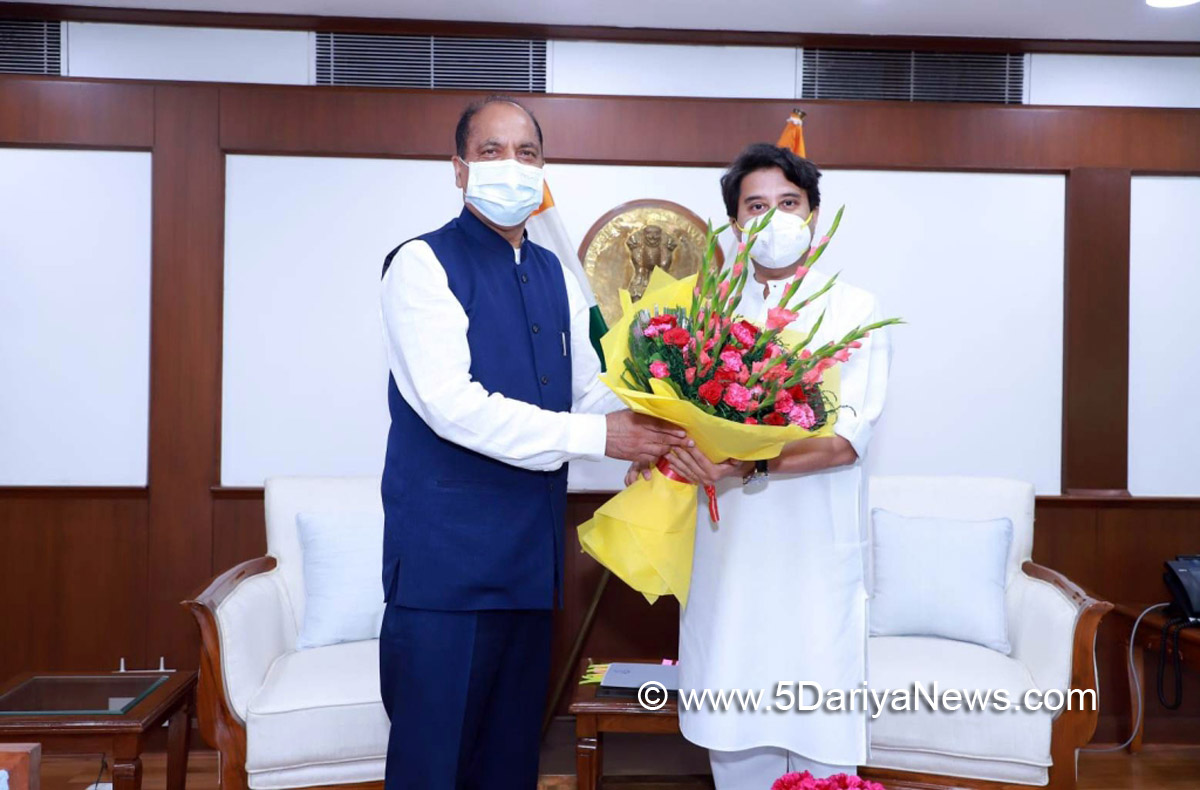 Jai Ram Thakur, Himachal Pradesh, Himachal, Bharatiya Janata Party, BJP, BJP Himachal, Shimla, Chief Minister of Himachal Pradesh, BJP Himachal Pradesh, Jyotiraditya Scindia, Jyotiraditya Madhavrao Scindia