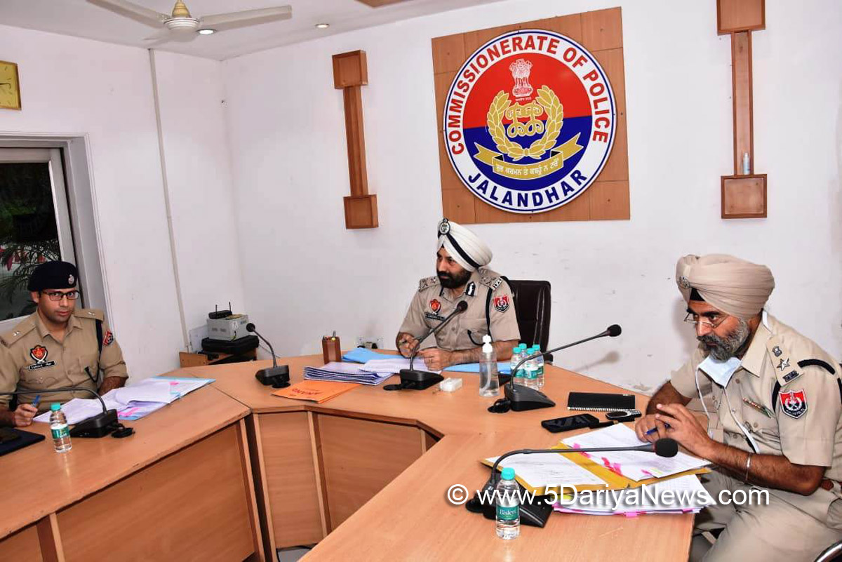 Commissioner of Police Jalandhar, Dr. Sukhchain Singh Gill, Jalandhar