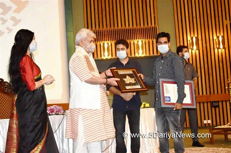 Manoj Sinha, Lieutenant Governor J&K, Raj Bhavan, Jammu, Kashmir, Jammu And Kashmir, Jammu & Kashmir, Kashmir Leadership summit 2021, Mudasir Maqbool
