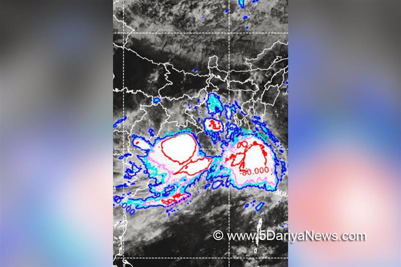 Weather, Odisha, Chhattisgarh, Bay of Bengal 