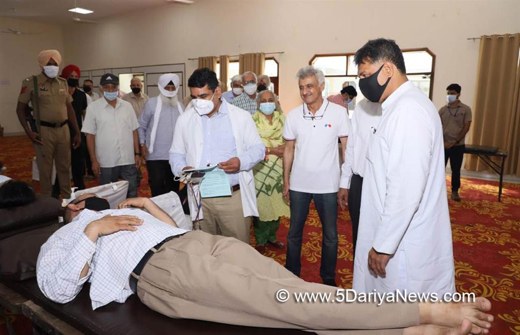 Manish Tewari, Punjab Pradesh Congress Committee, Congress, Indian National Congress, Punjab Congress, Punjab, Blood Camp