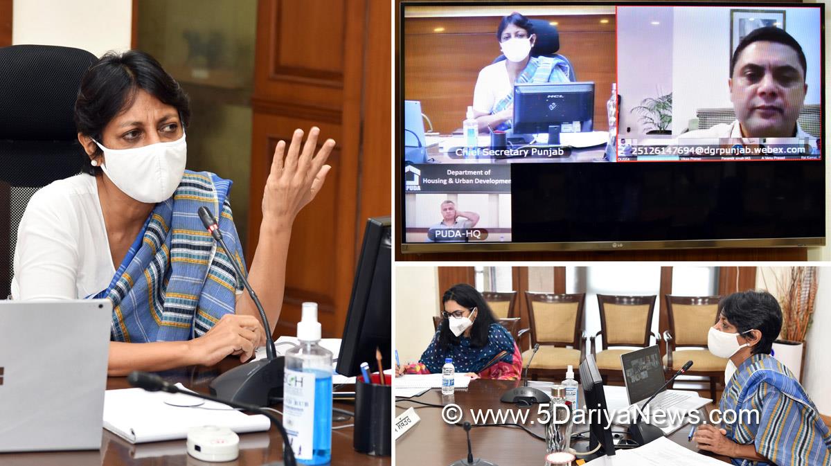 Vini Mahajan, Chandigarh, Chief Secretary, Chief Secretary of Punjab, Chief Secretary Punjab, IAS officer, IAS, Punjab, Punjab Government, Government of Punjab, Mohali Air  Cargo Complex