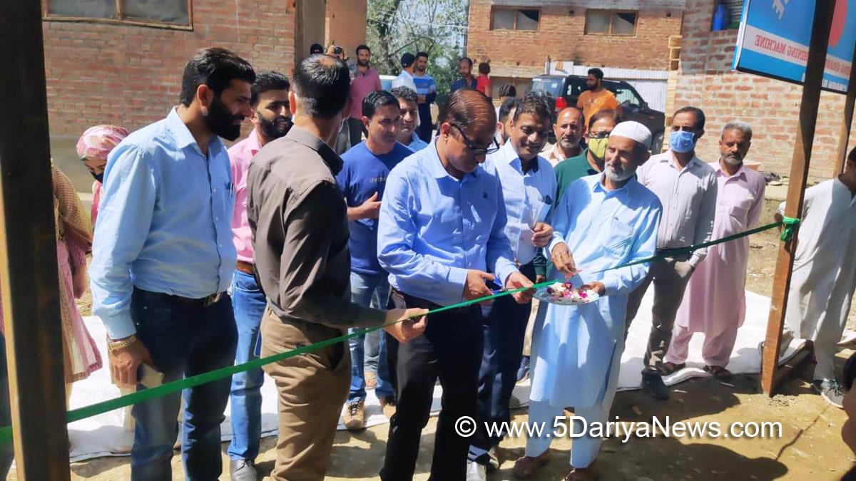 Horticulture, Horticulture Department, Director Horticulture Kashmir, Ajaz Ahmad Bhat, Jammu, Kashmir, Jammu And Kashmir, Jammu & Kashmir, Budgam, Apple Washing and Grading Machine