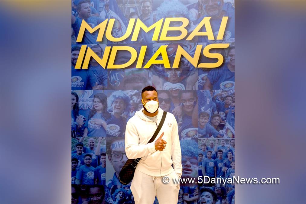 Kieron Pollard, Sports News, Cricket, Cricketer, Player, Bowler, Batsman, Indian Premier League, IPL, IPL 2021, #IPL2021, Mumbai Indians, Abu Dhabi