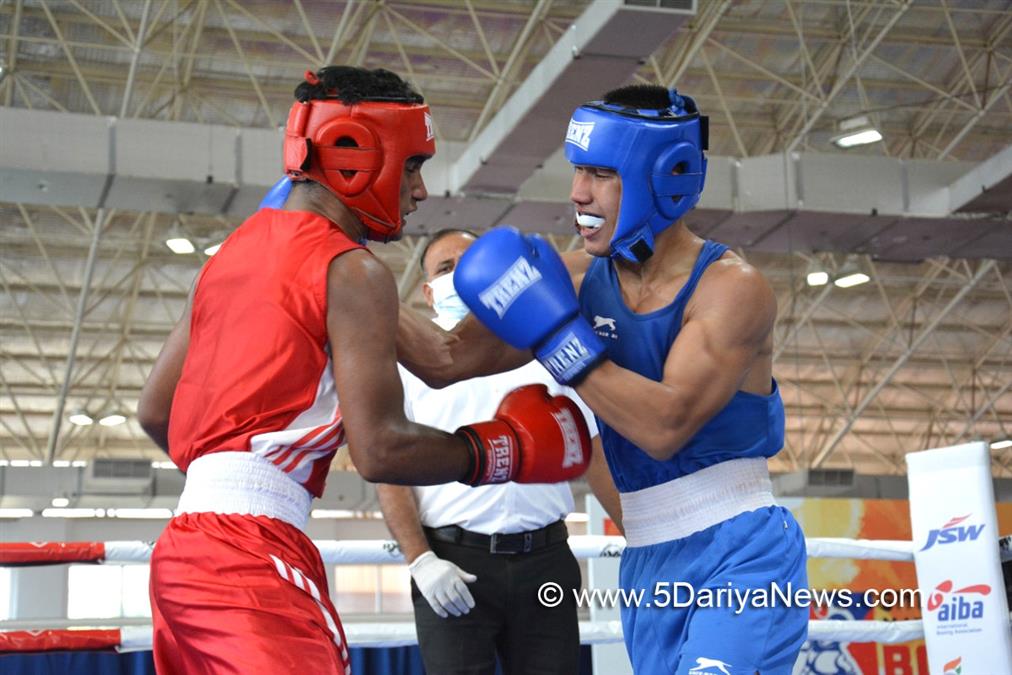 Sports News, Gaurav Bidhuri, Boxer, Boxing, Bellary, Karnataka, National Boxing Championships