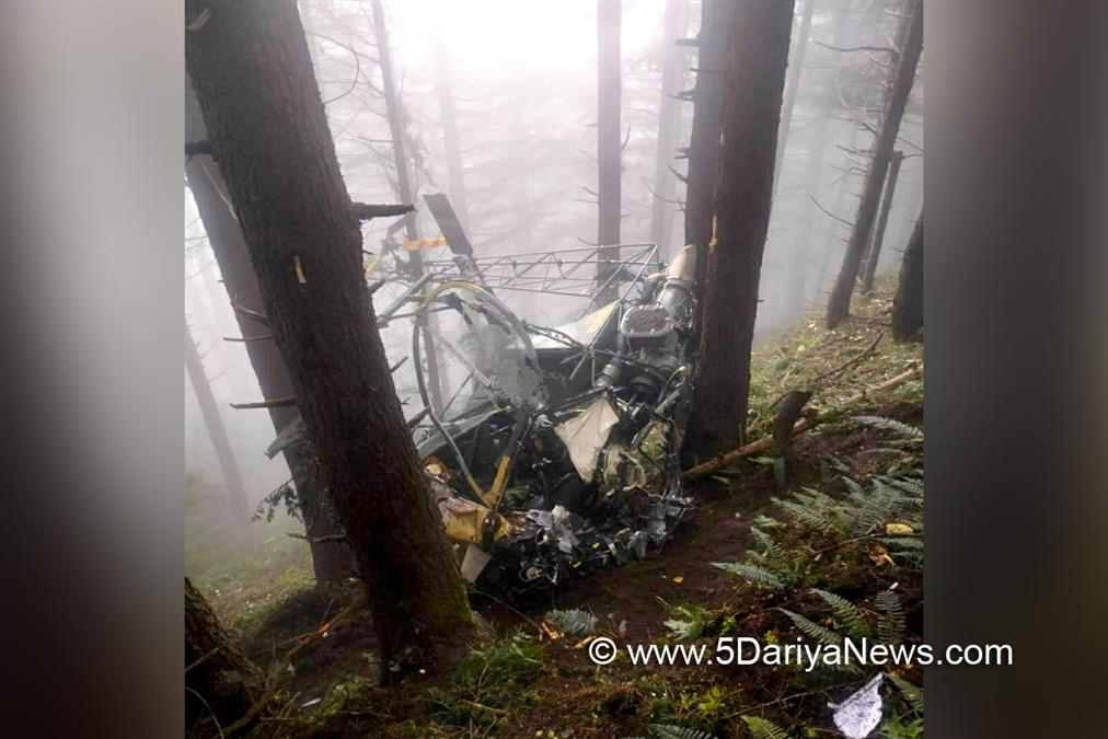 Hadsa, Udhampur, Srinagar, Helicopter Crashed, J&K