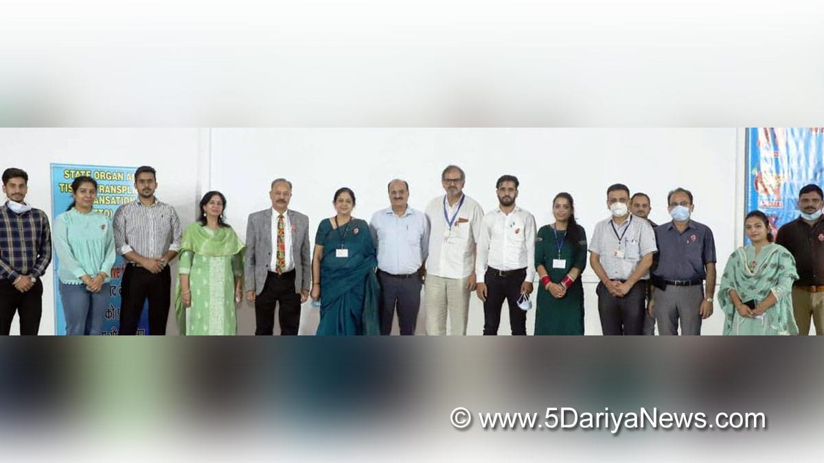 PGIMER Chandigarh, Jammu, Kashmir, Jammu And Kashmir, Jammu & Kashmir, State Organ & Tissue Transplant Organization, SOTTO) Regional Organ & Tissue Transplant Organization, ROTTO