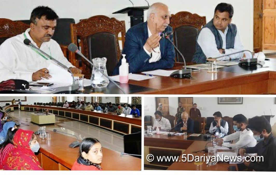 JK Admin, Kashmir, Jammu And Kashmir, Jammu & Kashmir, Anantnag, National Foundation for Communal Harmony, NFCH, Manoj Pant, Dr. Piyush Singla, Anantnag