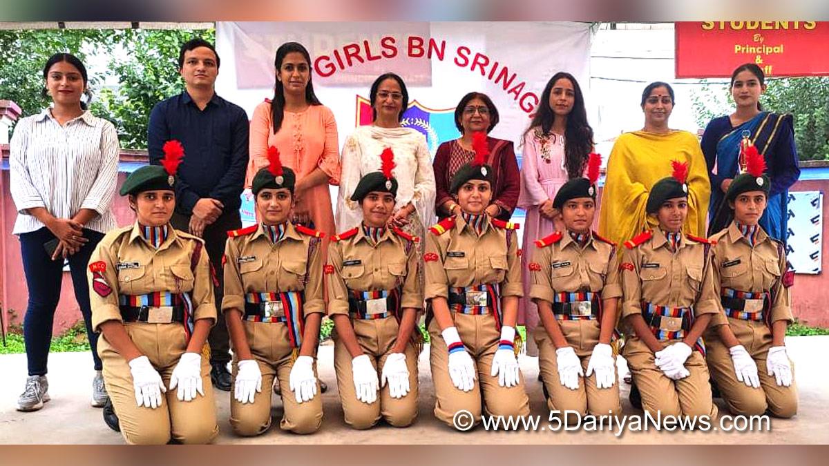 National Cadet Corps, NCC, Udhampur, Kashmir, Jammu And Kashmir, Jammu & Kashmir, Government College for Women Udhampur, Prof. Minu Mahajan 