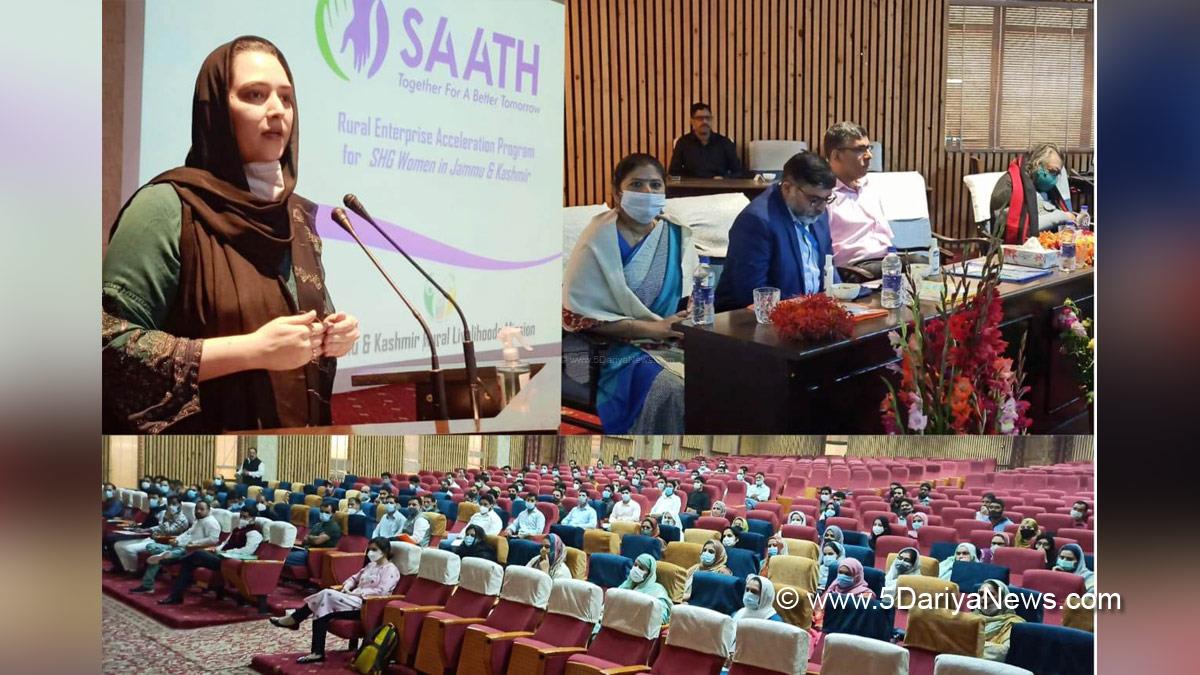 JK Admin, Dr. Syed Sehrish Asgar, Mission Director Jammu & Kashmir Rural Livelihoods Mission, JKRLM, Srinagar, Kashmir, Jammu And Kashmir, Jammu & Kashmir