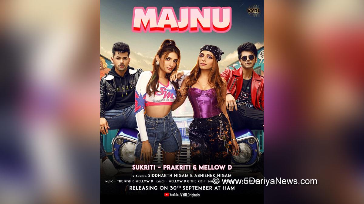 Music, Entertainment, Mumbai, Singer, Song, Mumbai News, Sukriti, Prakriti Kakar, Majnu