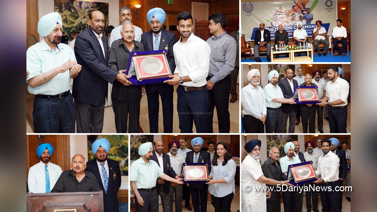 Brahm Mohindra, Pargat Singh, Congress, Punjab Congress,  Punjab, Punjab Olympic association, Rajdeep Singh Gill, General KS Sidhu, Manpreet Singh, Harmanpreet Singh, Mandeep Singh, Simranjeet Singh, Hardik Singh, Dilpreet Singh, Varun Kumar, Shamsher Singh, Gurbanta Singh, Krishan Bahadur Pathak, Simranjot Kaur, Anjum Moudgill