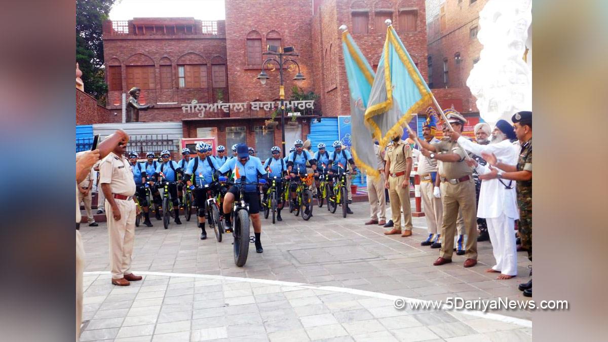 Cycle Rally, Central Armed Police Forces and Assam Rifles, Azadi Ka Amrit Mahotsav