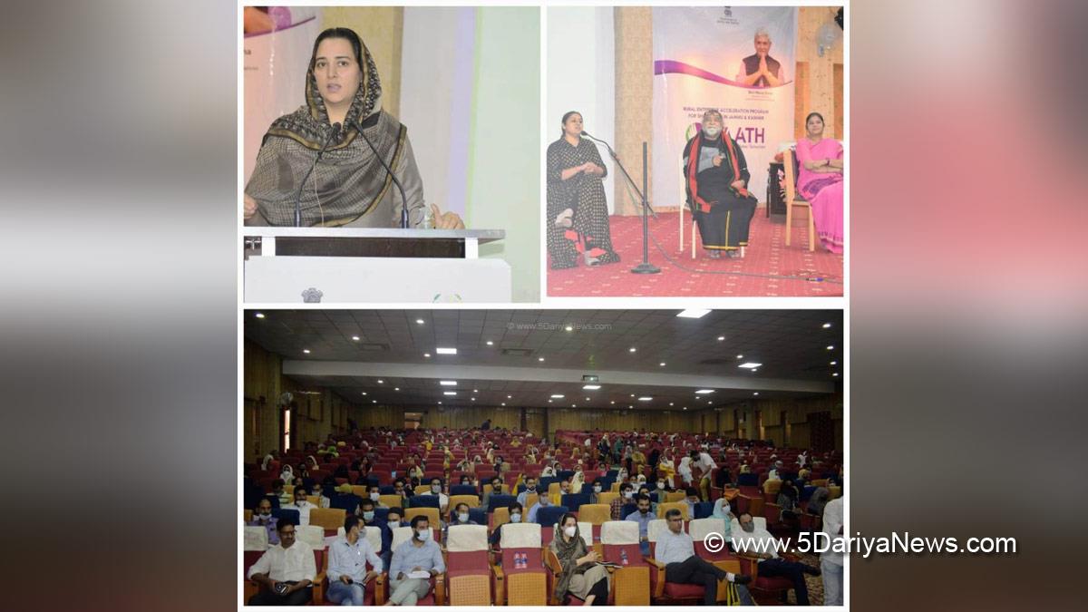 JK Admin, Dr. Syed Sehrish Asgar, Mission Director Jammu & Kashmir Rural Livelihoods Mission, JKRLM, Srinagar, Kashmir, Jammu And Kashmir, Jammu & Kashmir, SKUAST, SAATH