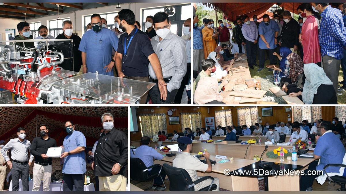 Rajeev Chandrasekhar, BJP, Bharatiya Janata Party, Deputy Commissioner Budgam, DC Budgam, Shahbaz Ahmad Mirza, Budgam, Kashmir, Jammu And Kashmir, Jammu & Kashmir